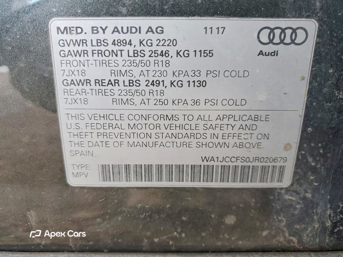 Audi Q3 2018