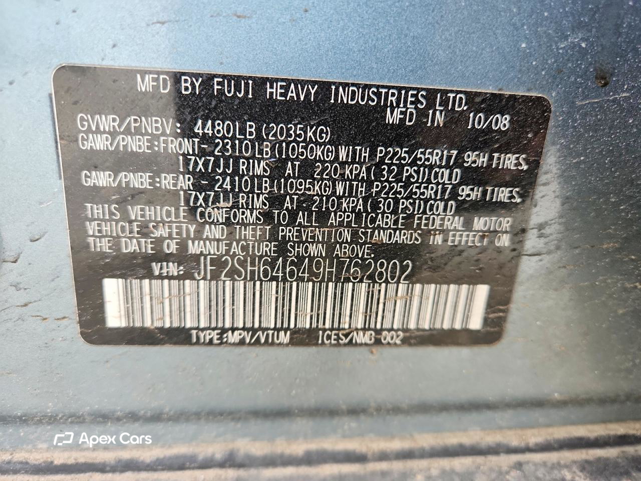 Subaru Forester 2009