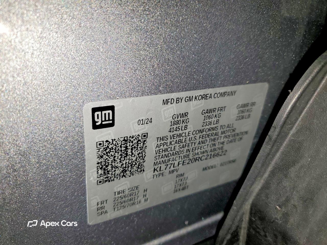 Chevrolet Trax 2024