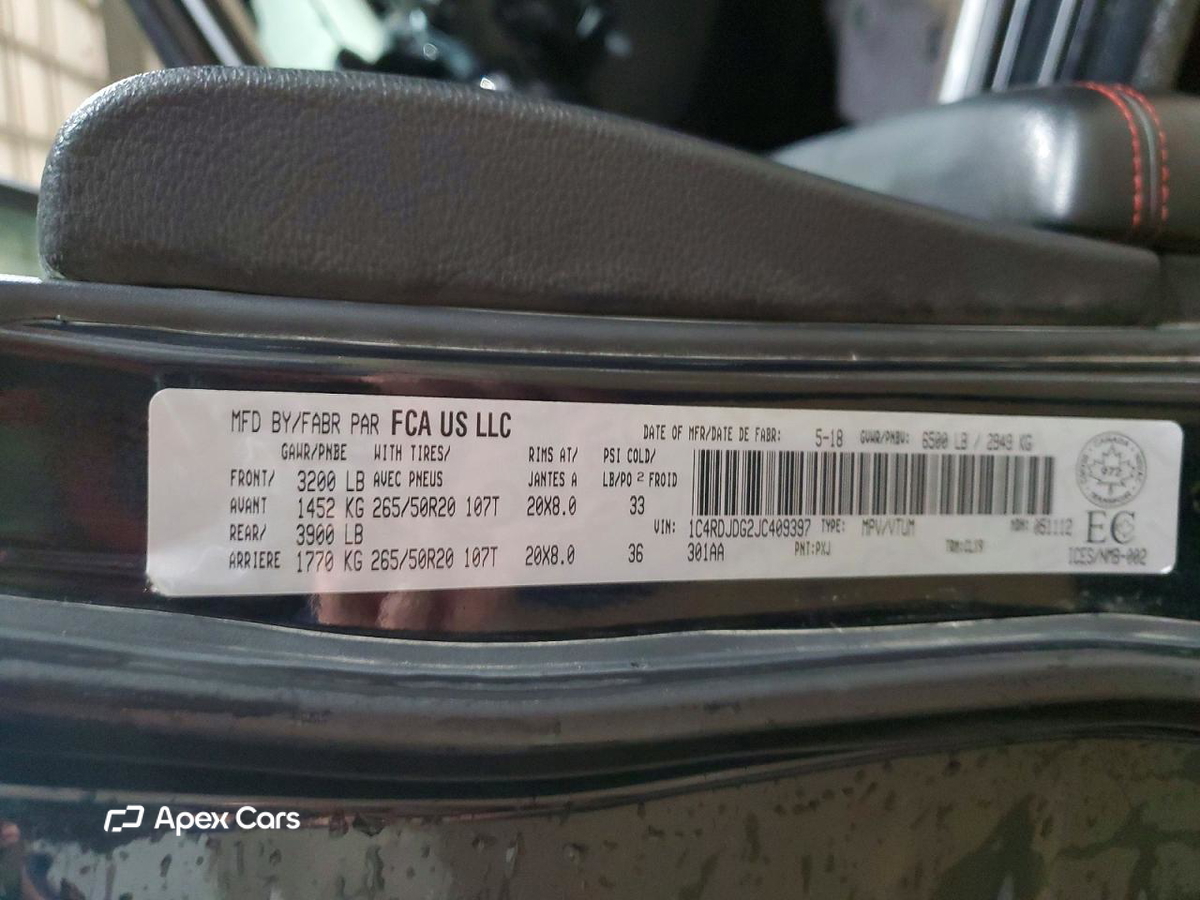 Dodge Durango 2018