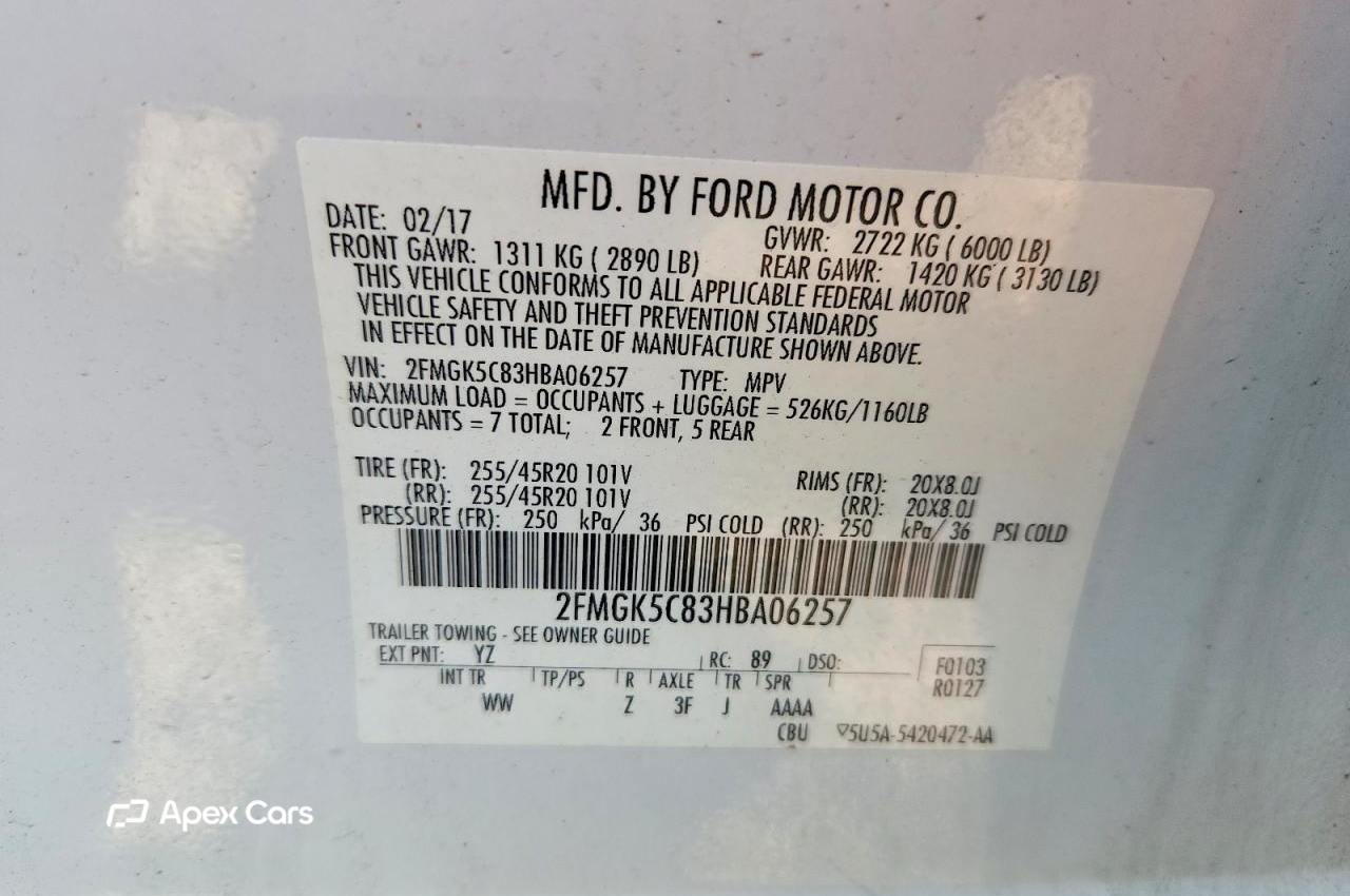 Ford Flex 2017