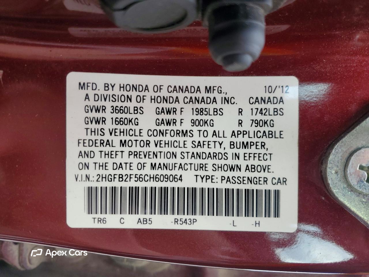 Honda Civic 2012