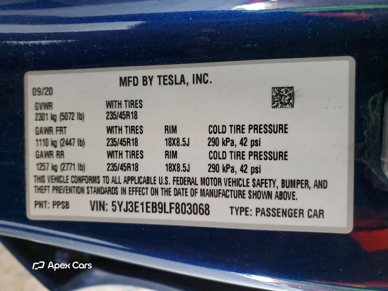 Tesla Model 3 2020