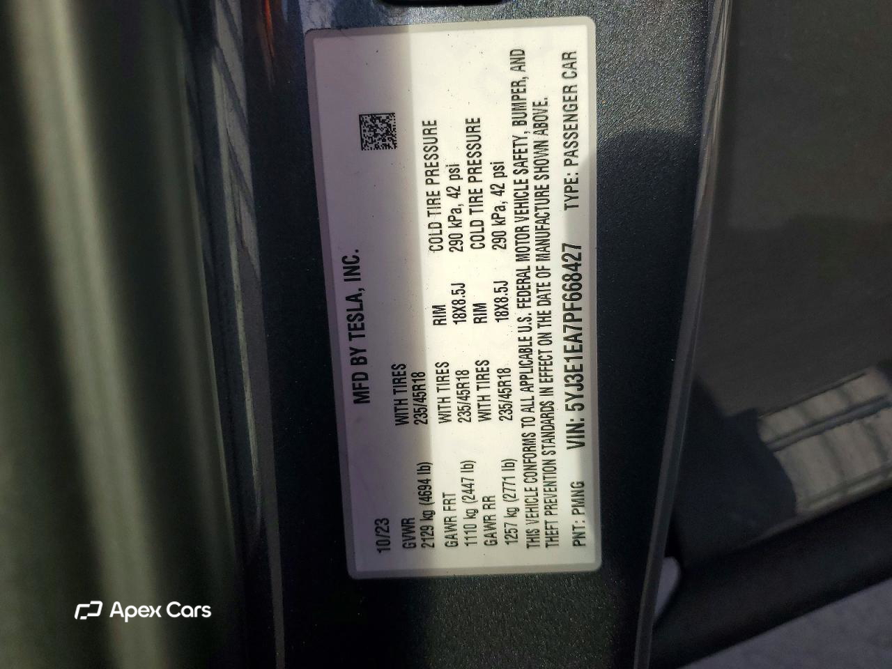 Tesla Model 3 2023