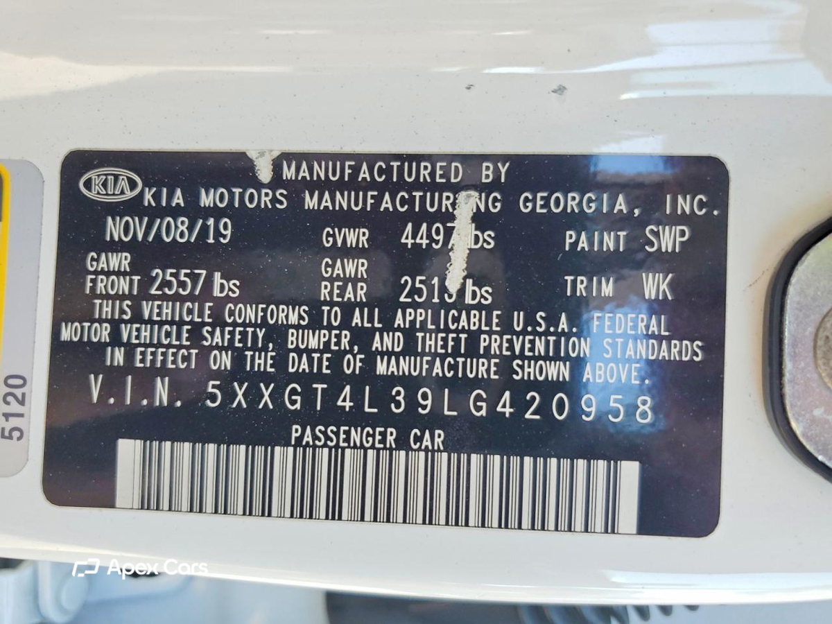 Kia Optima 2020