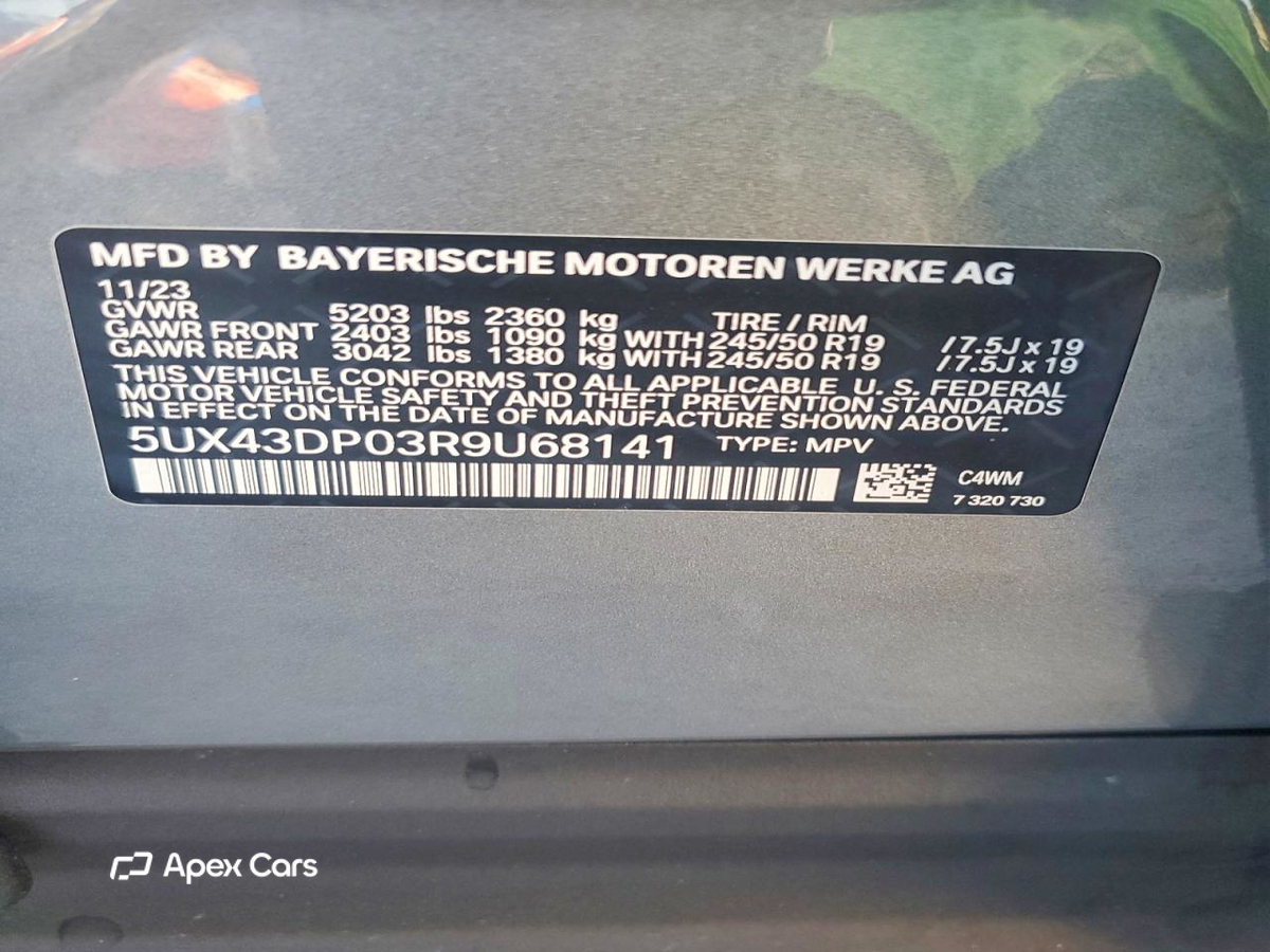 BMW X3 2024