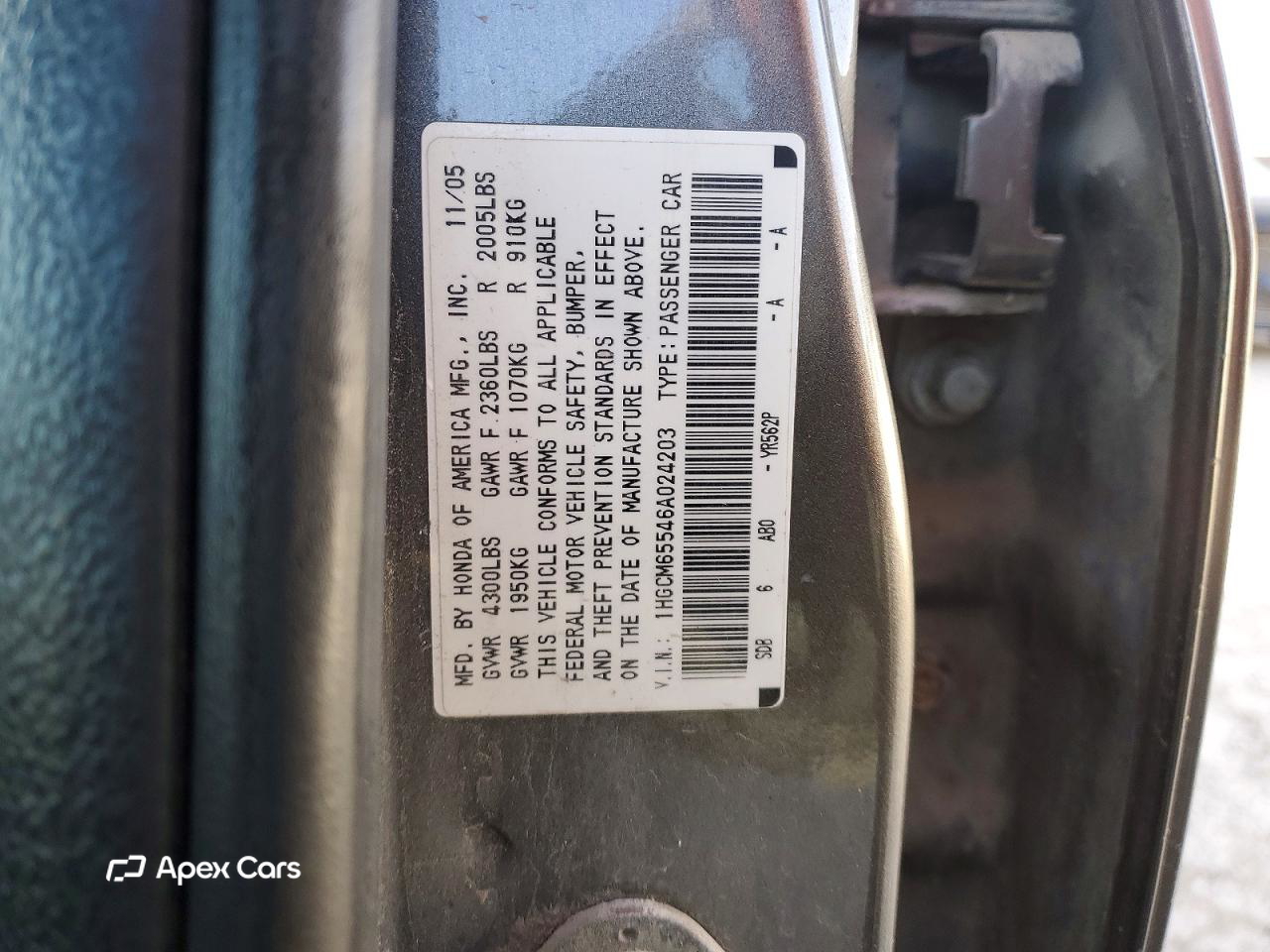 Honda Accord 2006