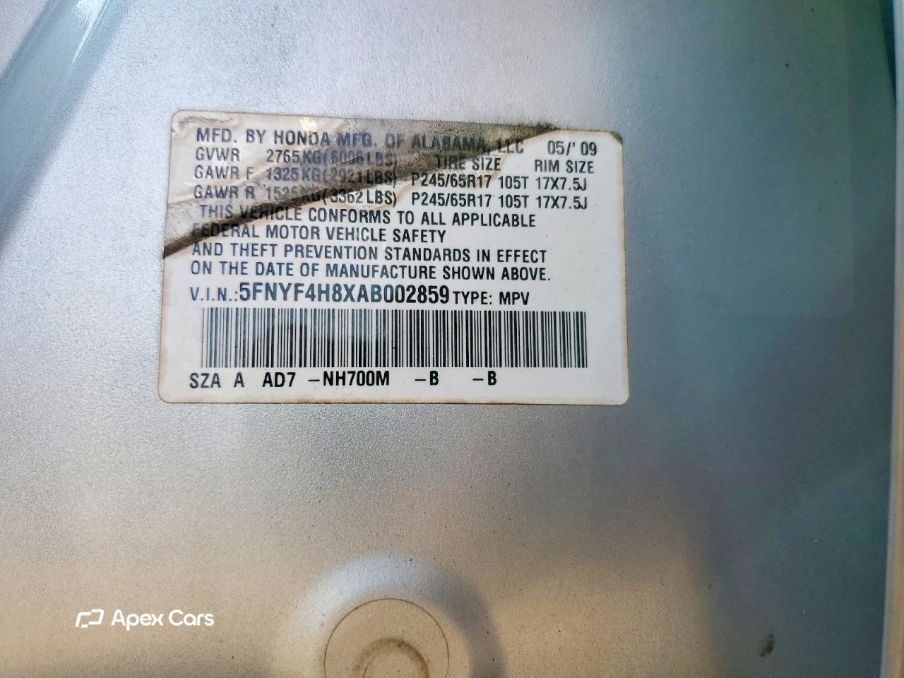 Honda Pilot 2010