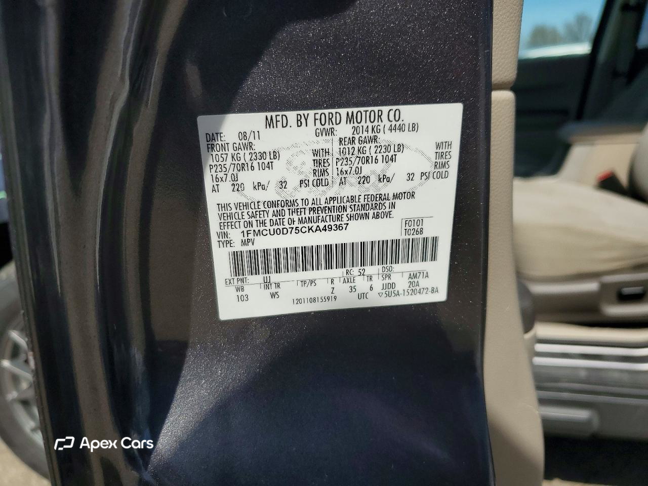 Ford Escape 2012