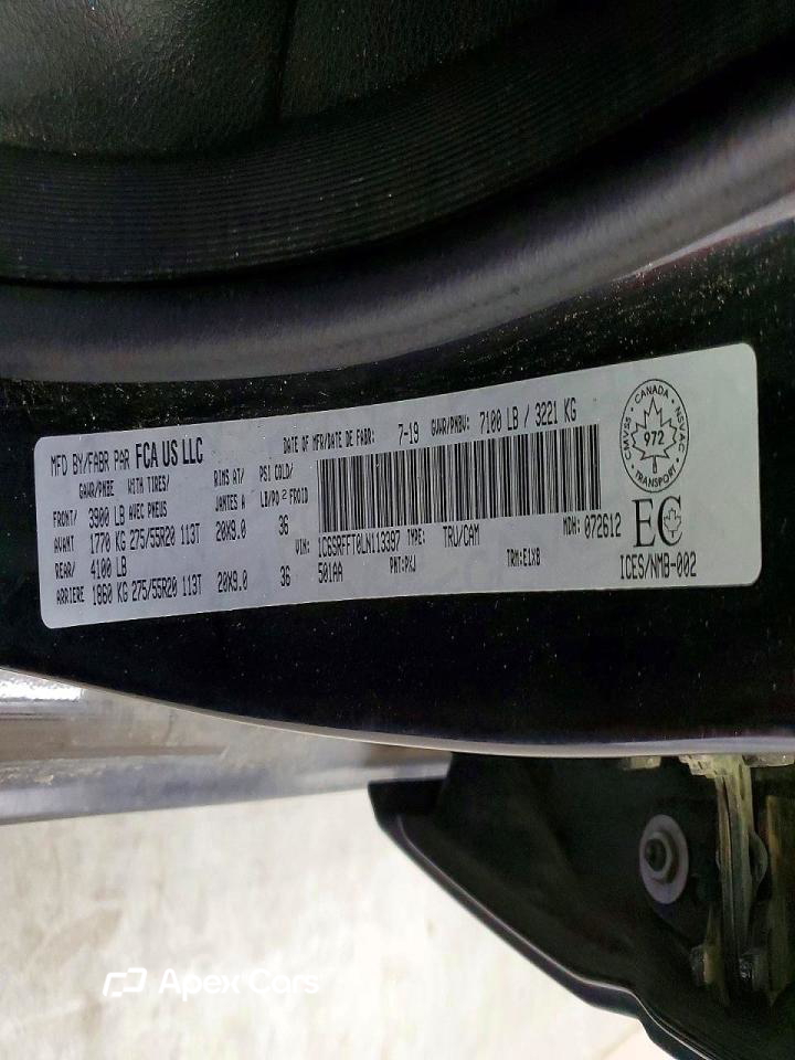 RAM 1500 2020
