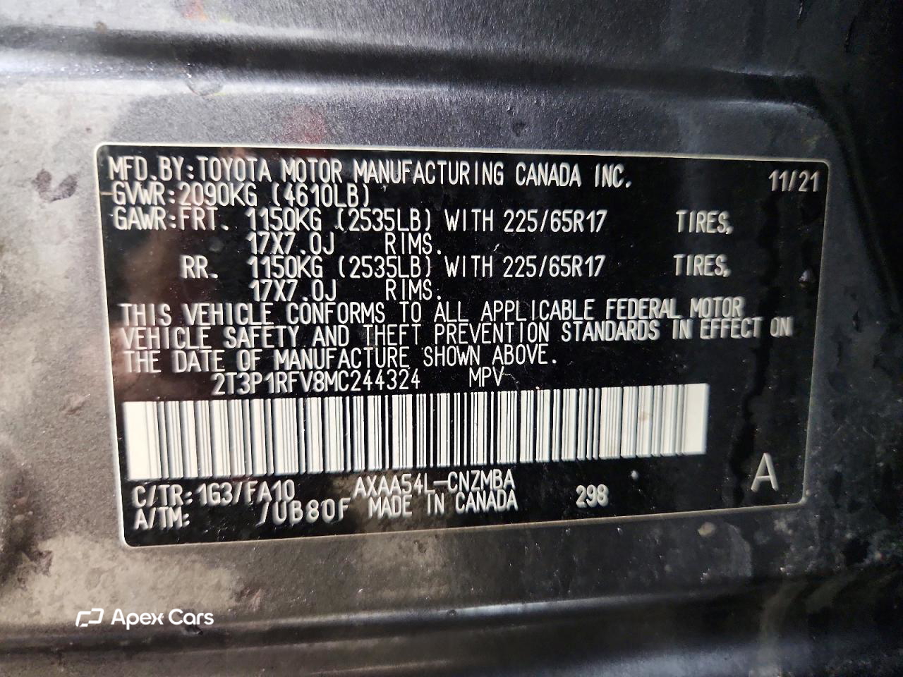 Toyota RAV 4 2021