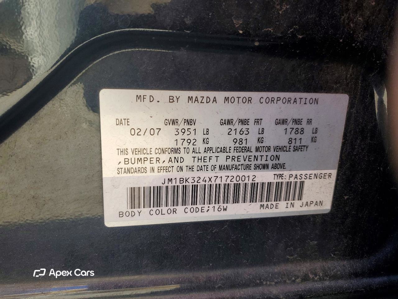 Mazda 3 2007