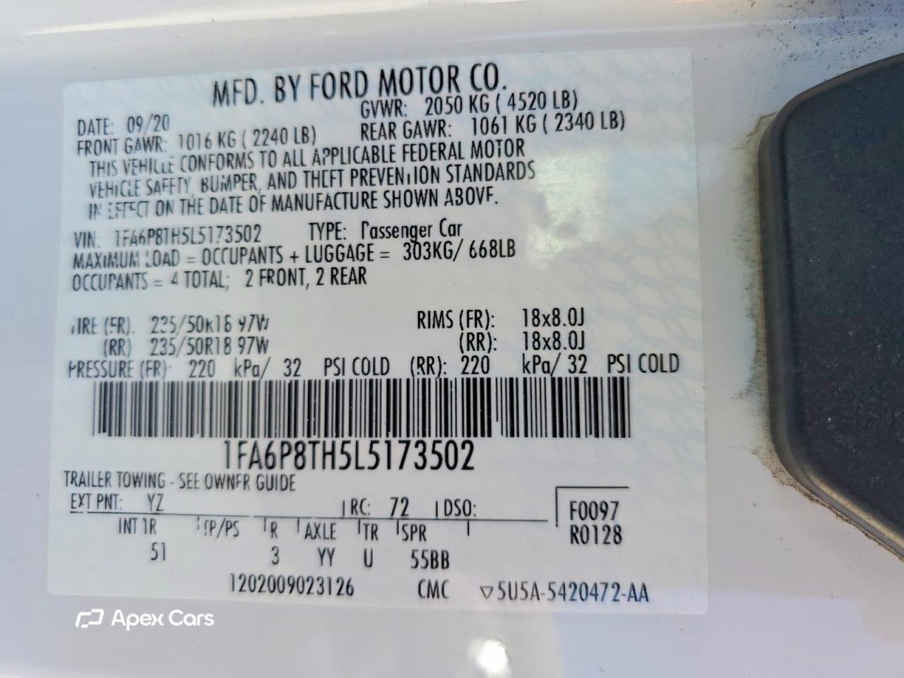 Ford Mustang 2020