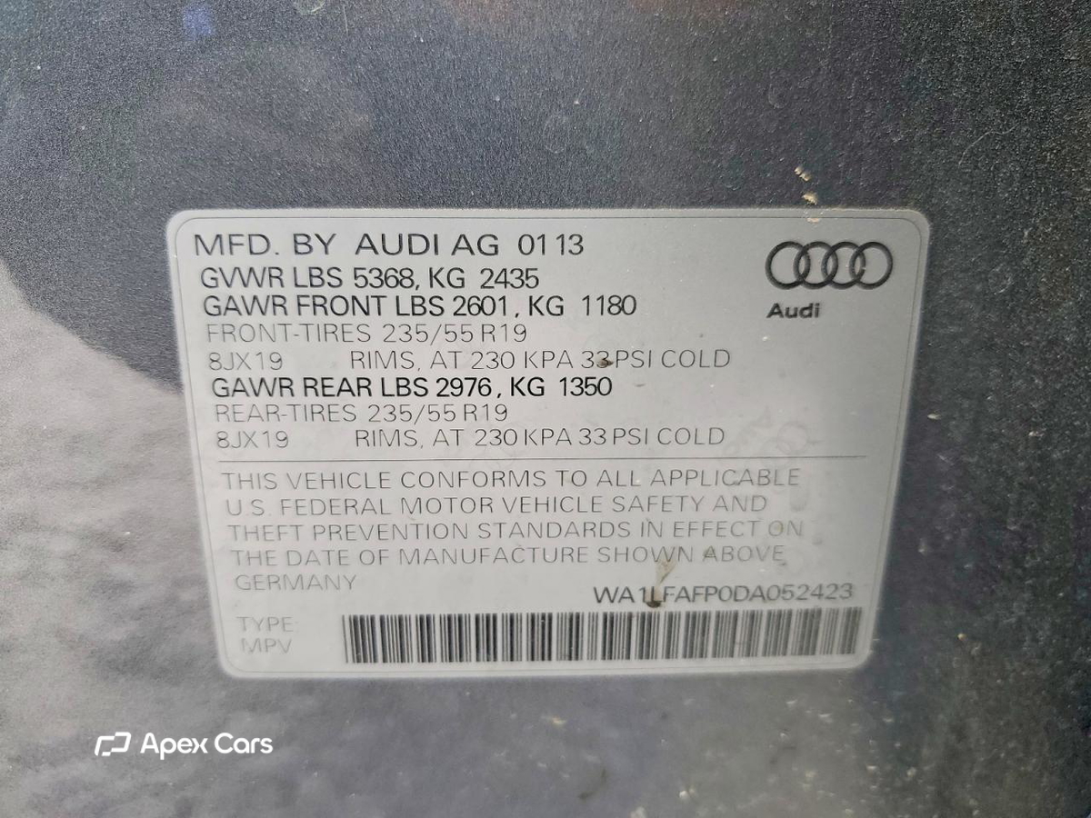 Audi Q5 2013