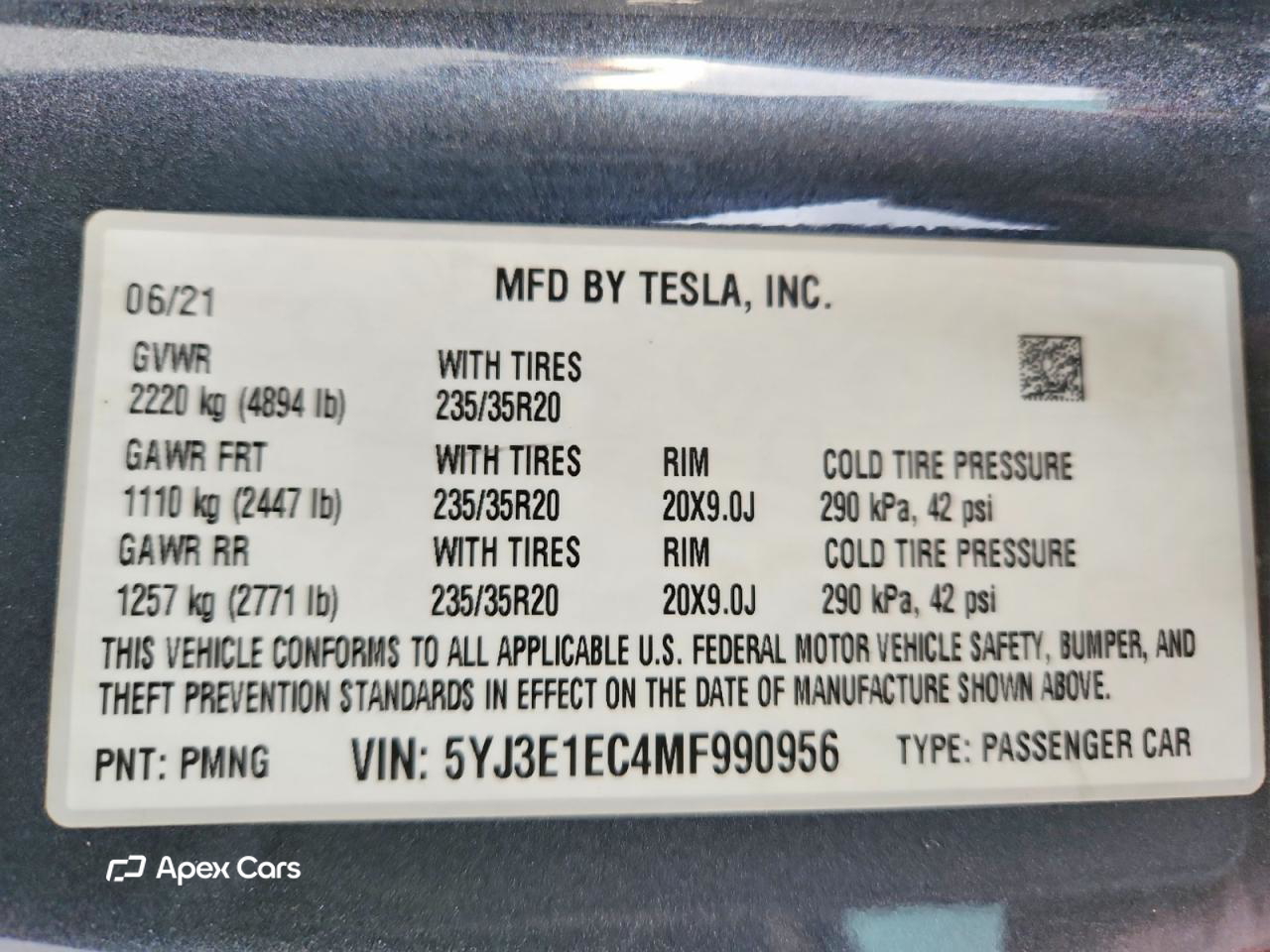 Tesla Model 3 2021