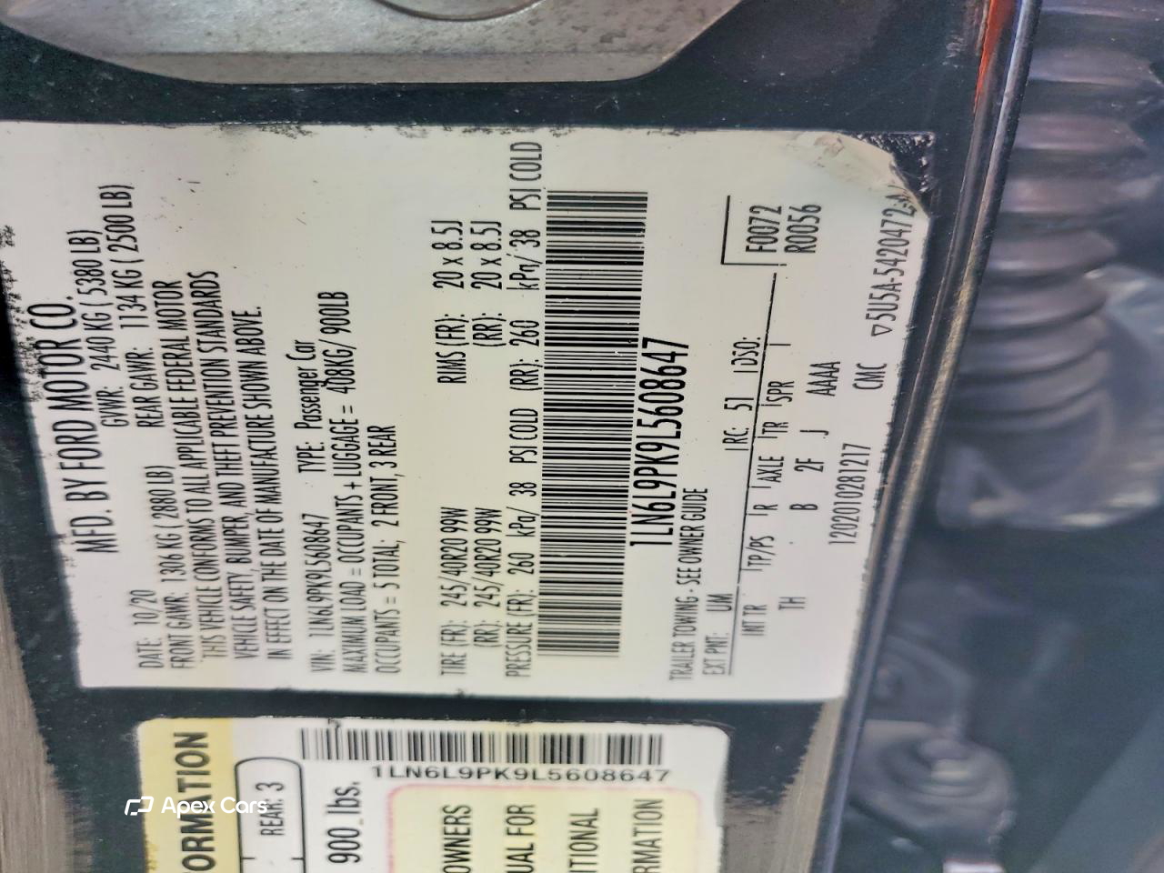 Lincoln Continental 2020