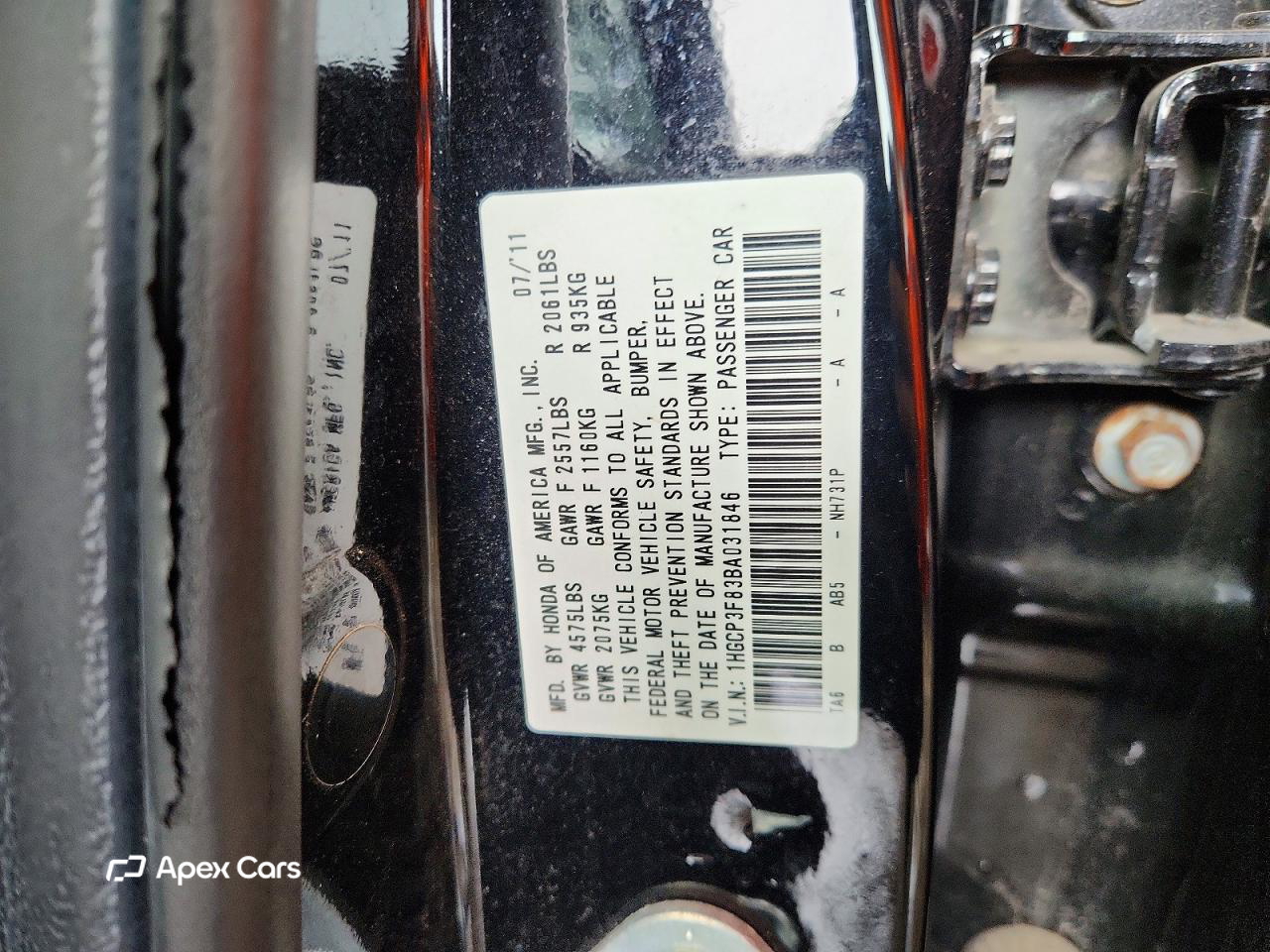 Honda Accord 2011