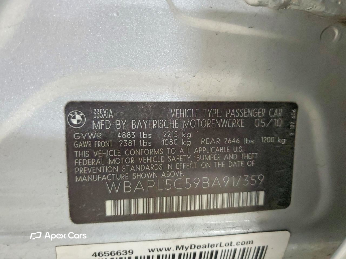 BMW Series 3 2011