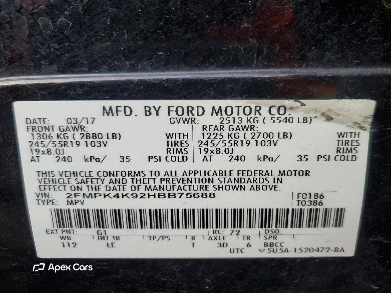 Ford Edge 2017