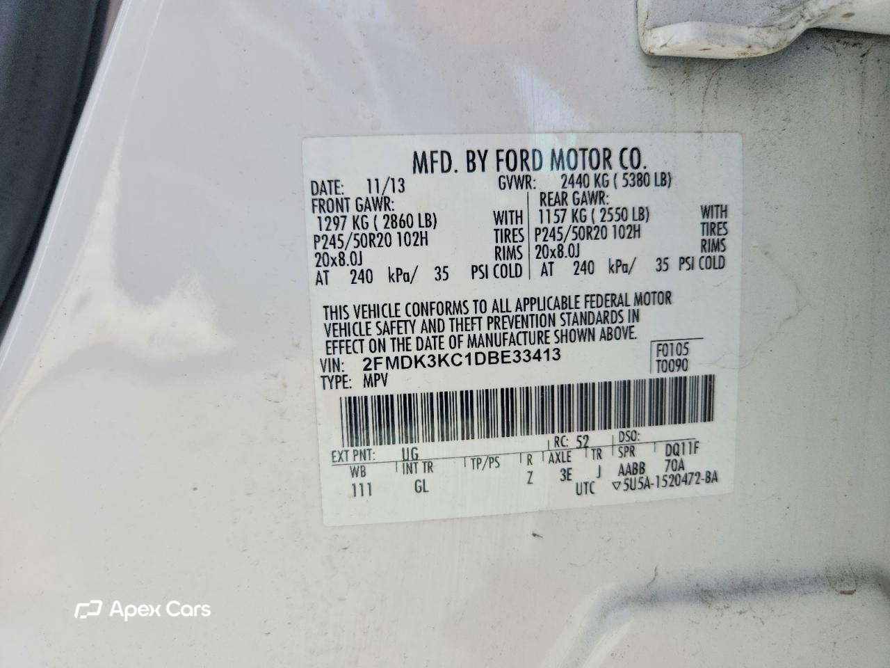Ford Edge 2013