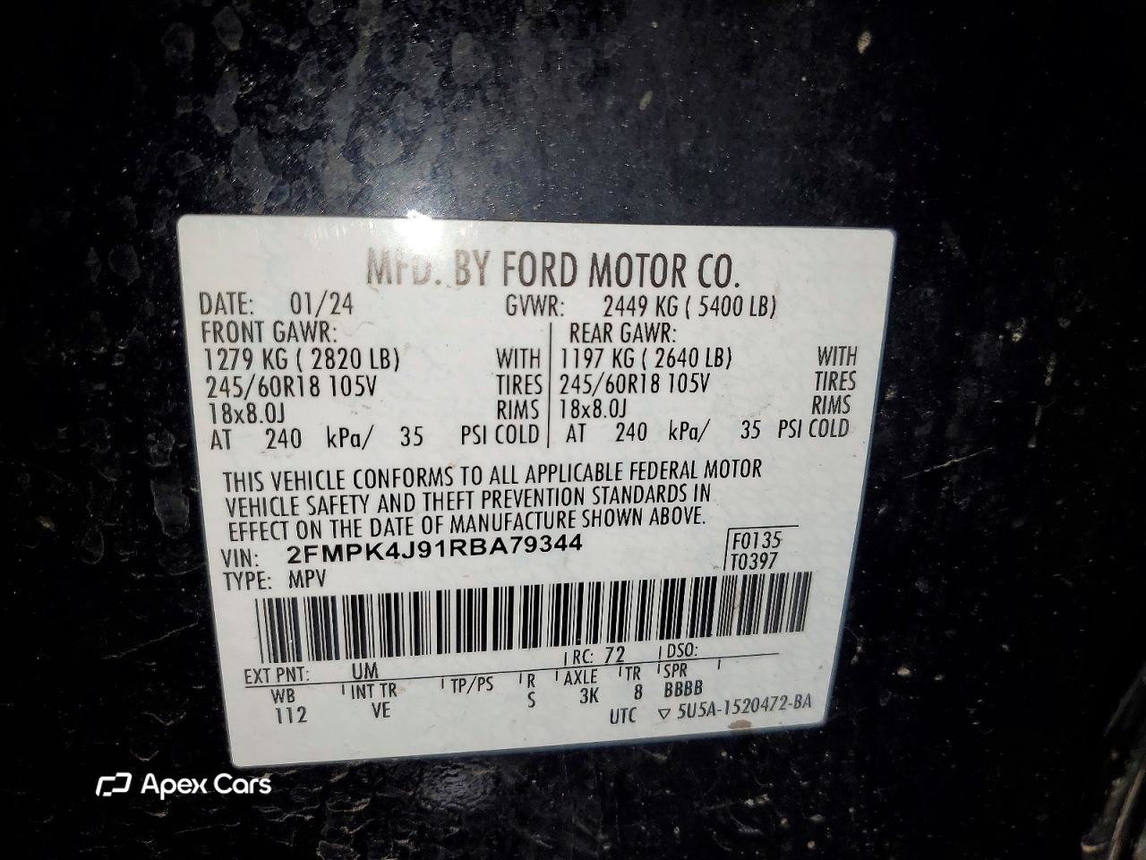 Ford Edge 2024