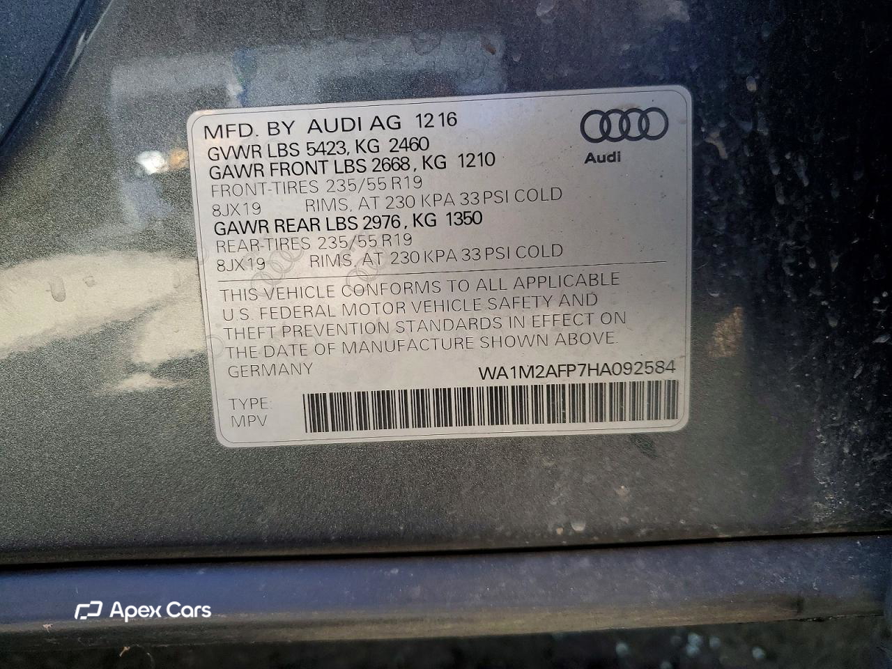Audi Q5 2017