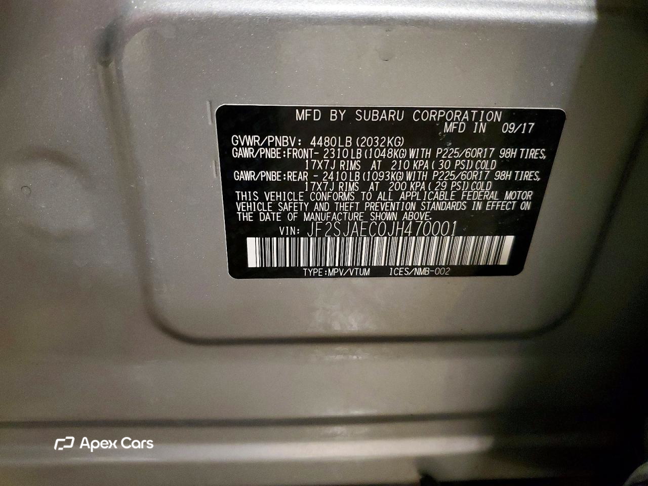 Subaru Forester 2018