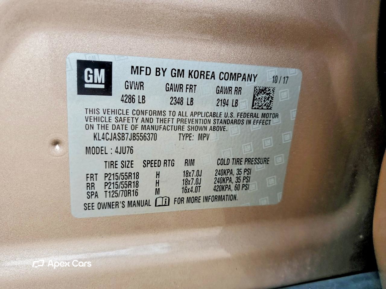 Buick Encore 2018