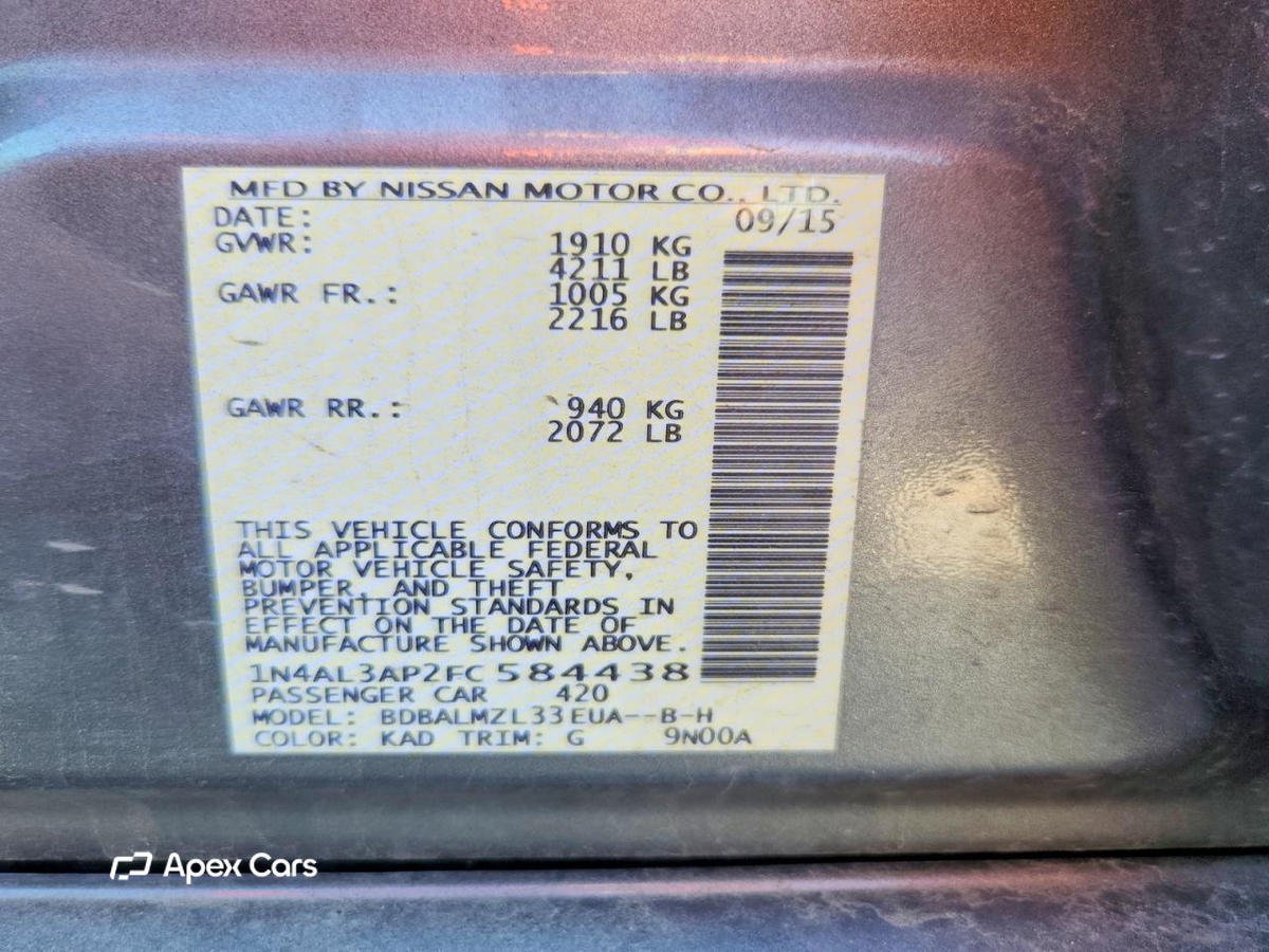 Nissan Altima 2015