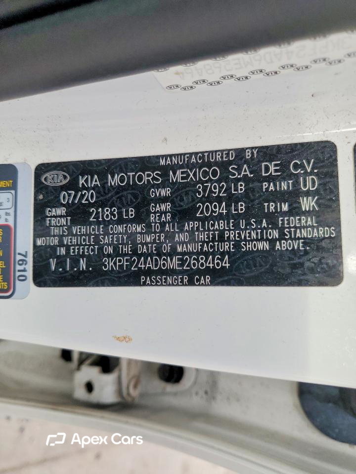 Kia Forte 2021