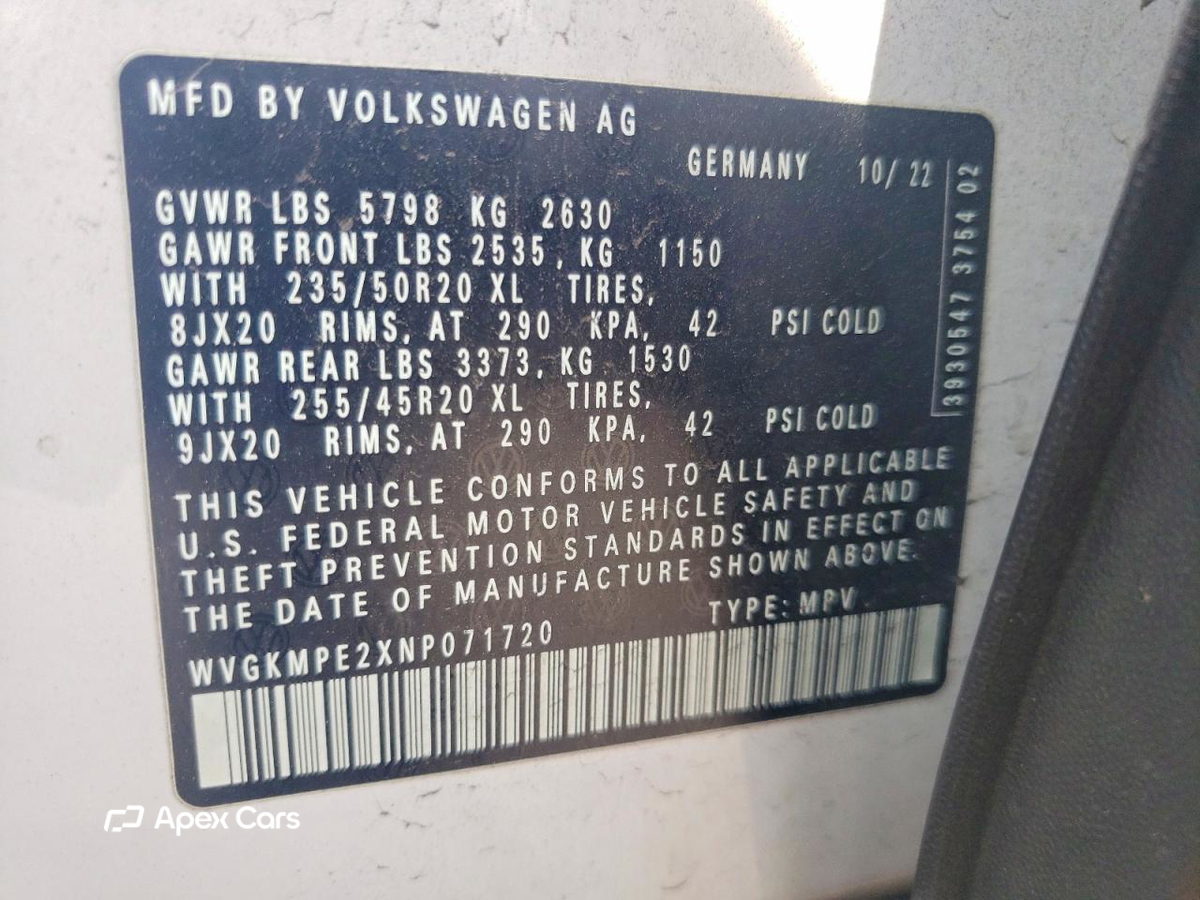 Volkswagen ID.4 2022