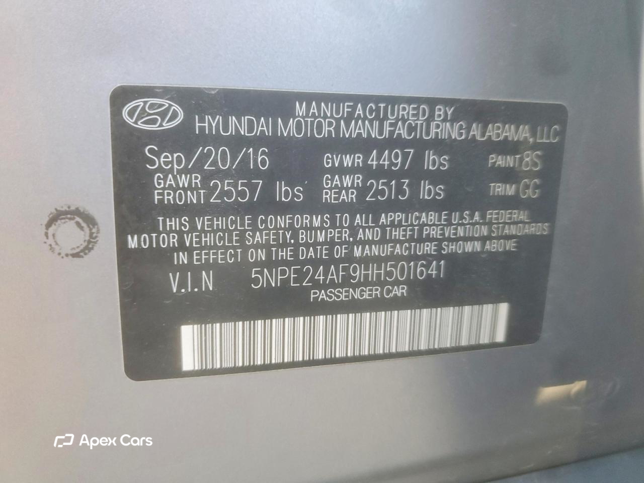 Hyundai Sonata 2017