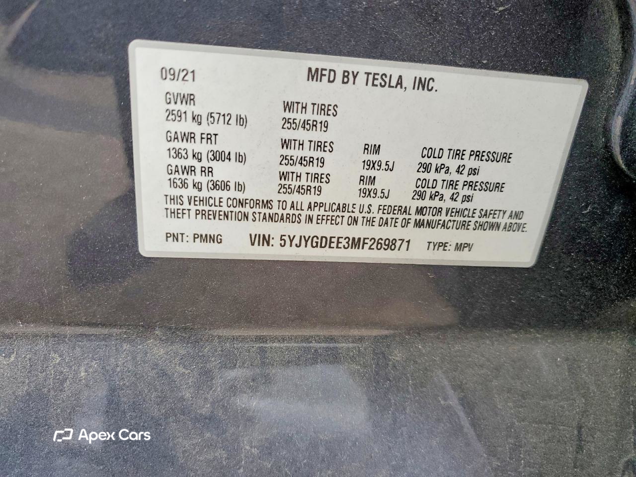 Tesla Model Y 2021