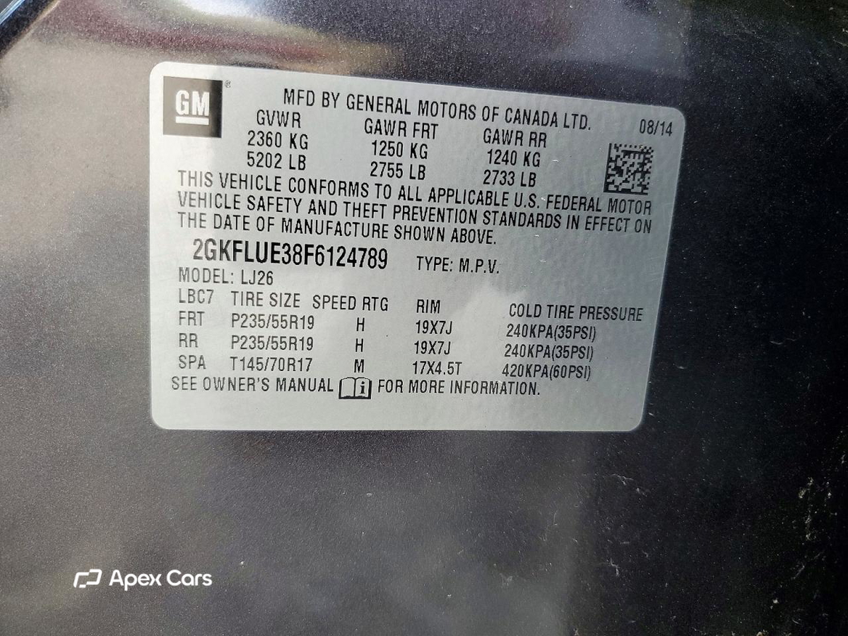 GMC Terrain 2015