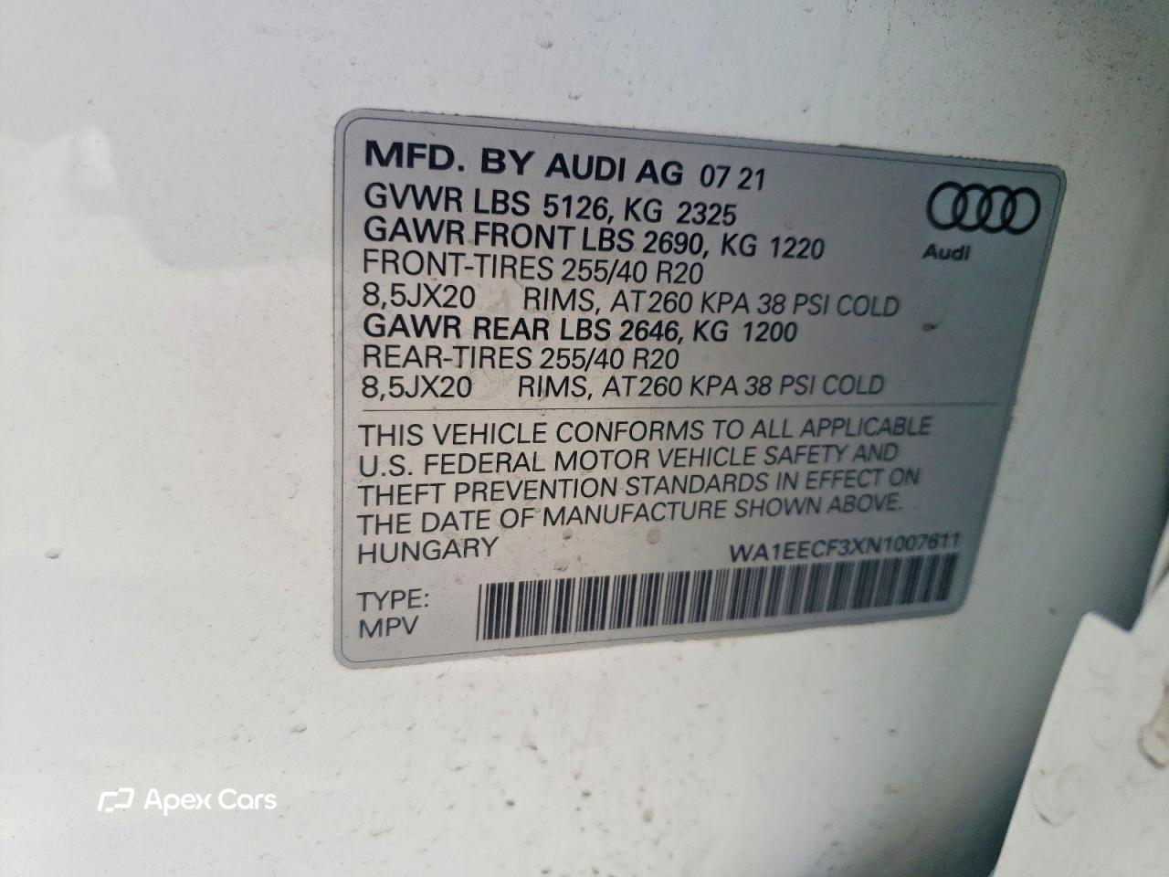 Audi Q3 2022