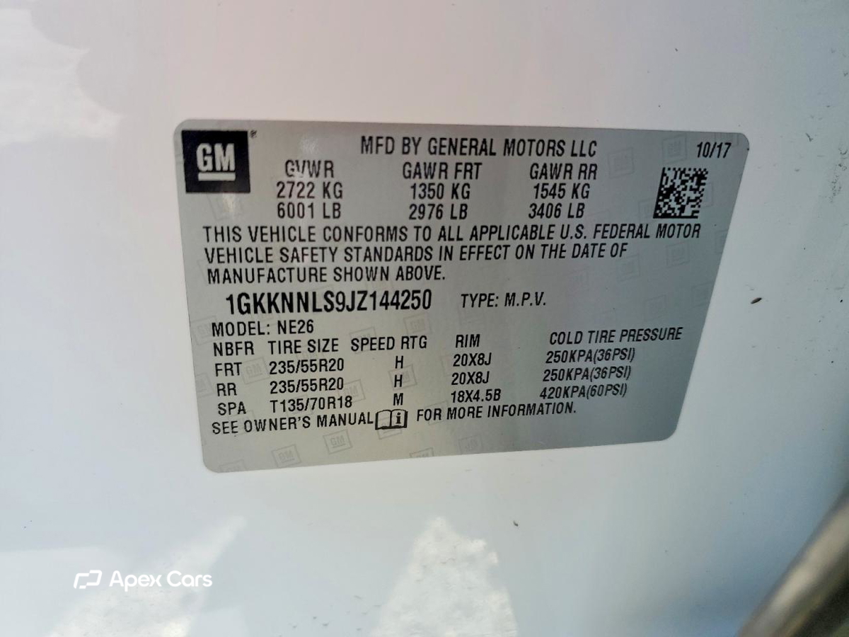 GMC Acadia 2018