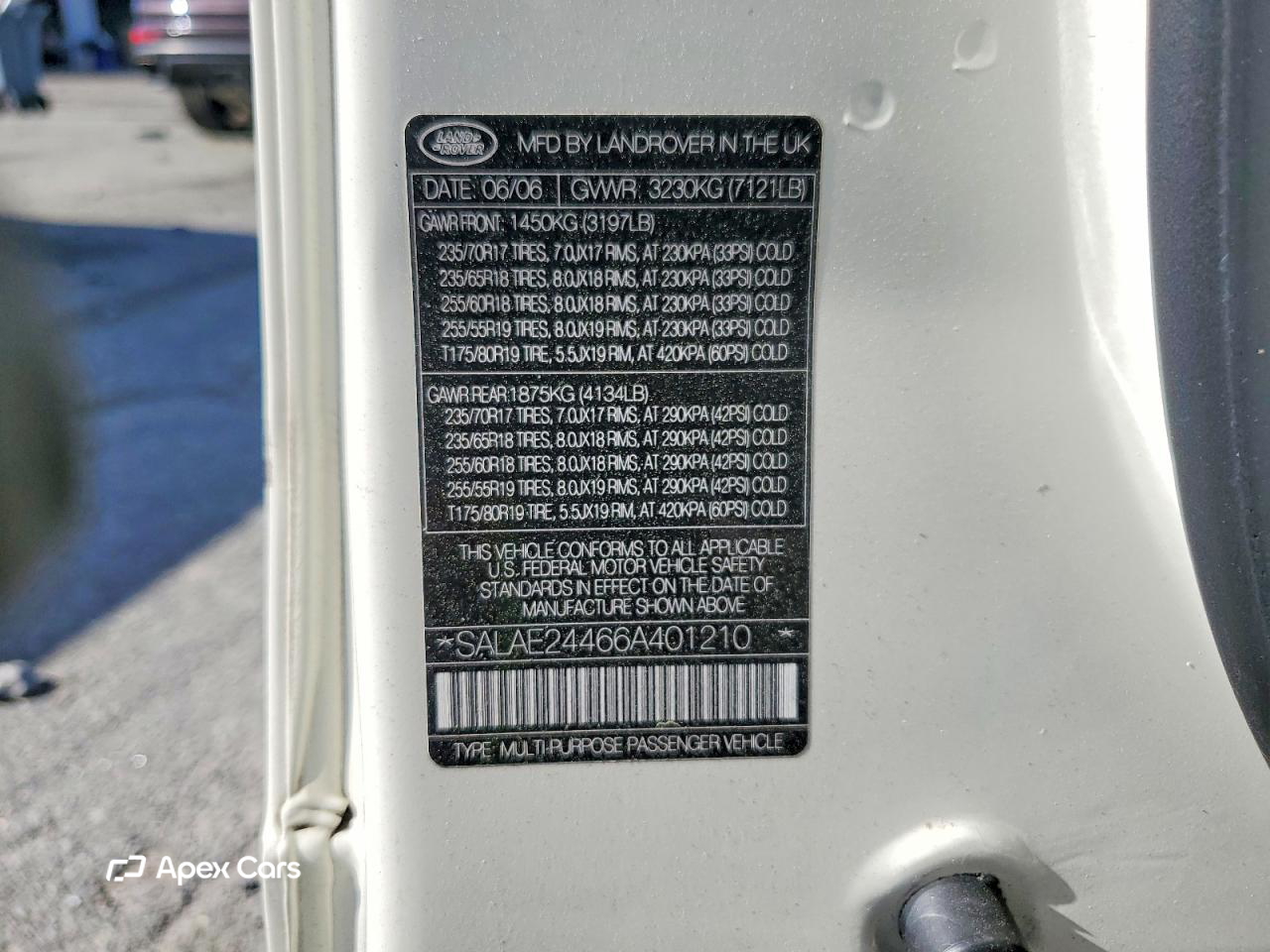 Land Rover LR3 2006