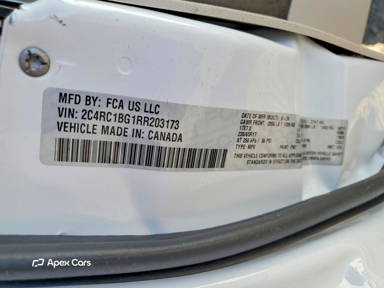 Chrysler Pacifica 2024