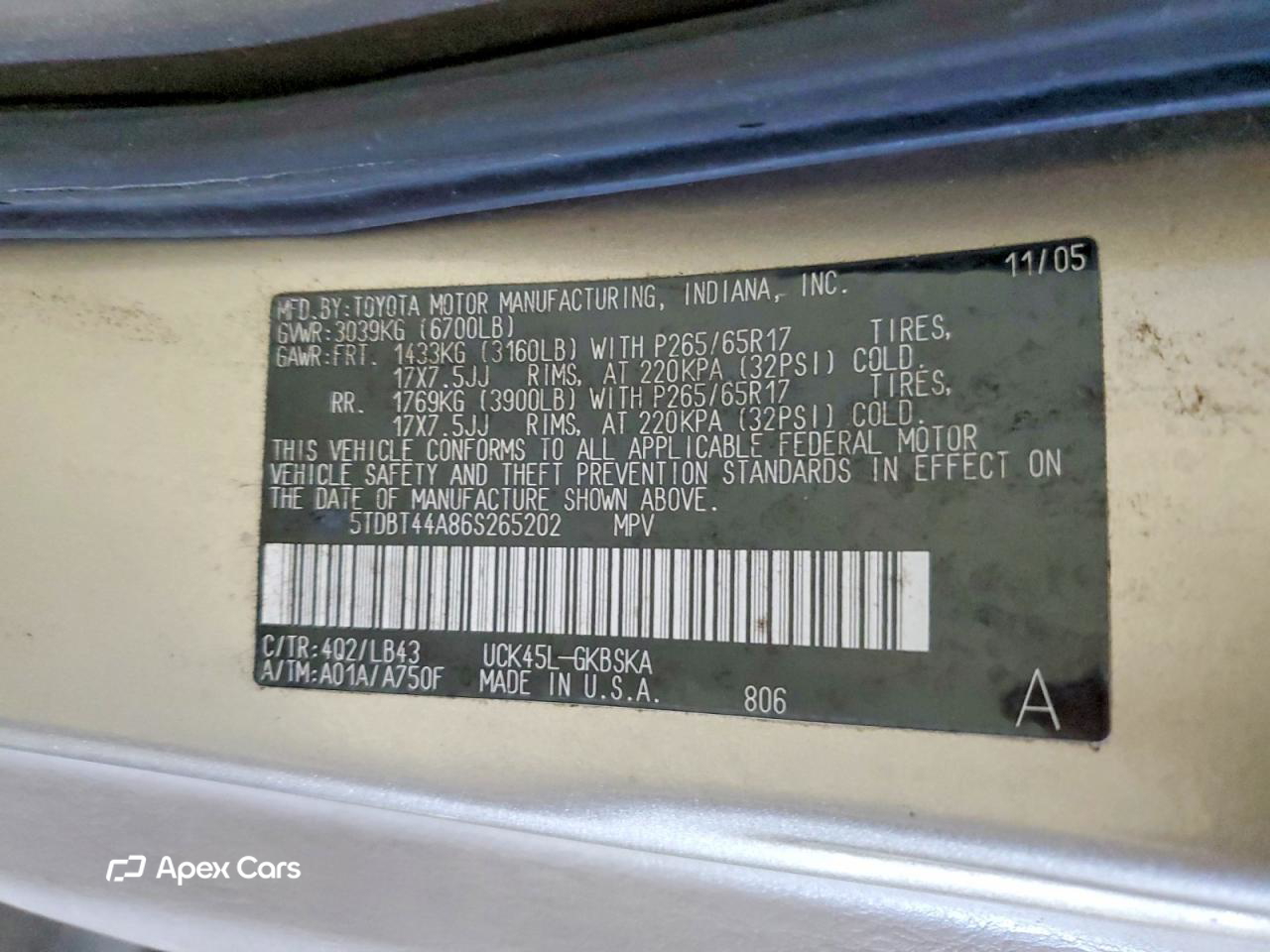 Toyota Sequoia 2006