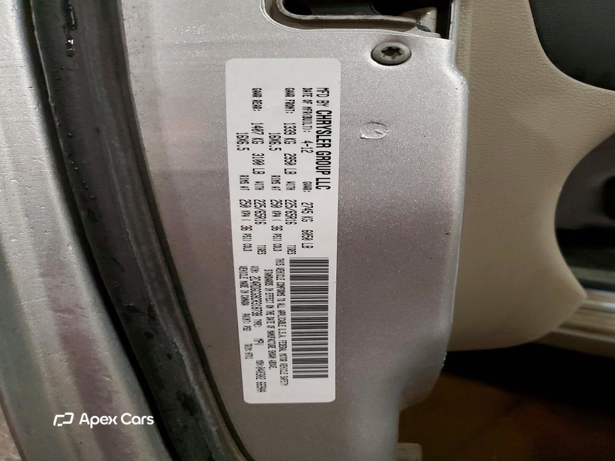 Dodge Caravan 2012