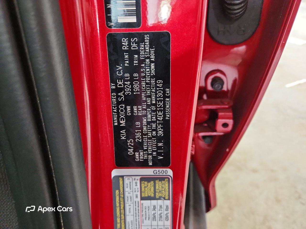 Kia K4 2025