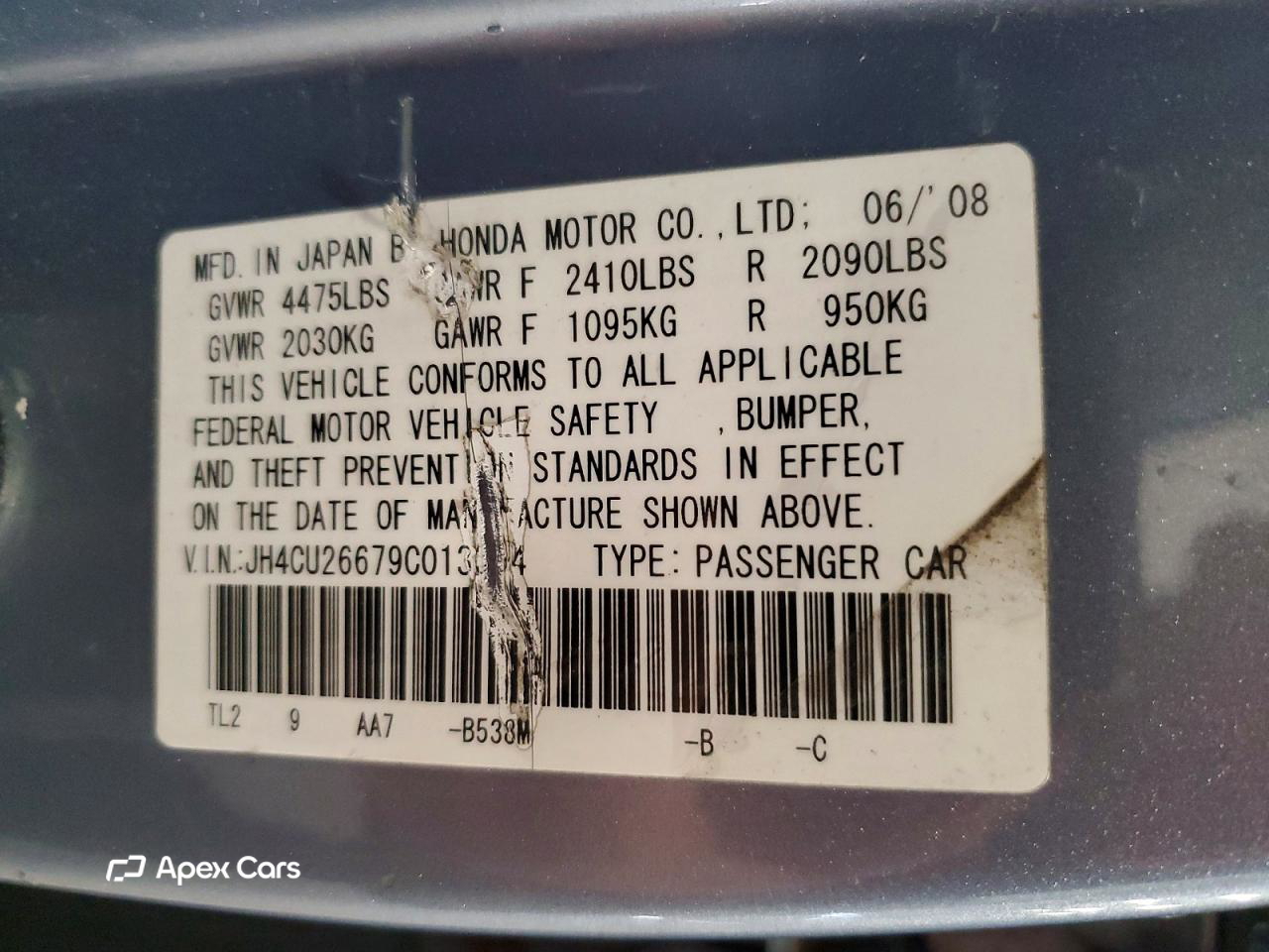 Acura TSX 2009