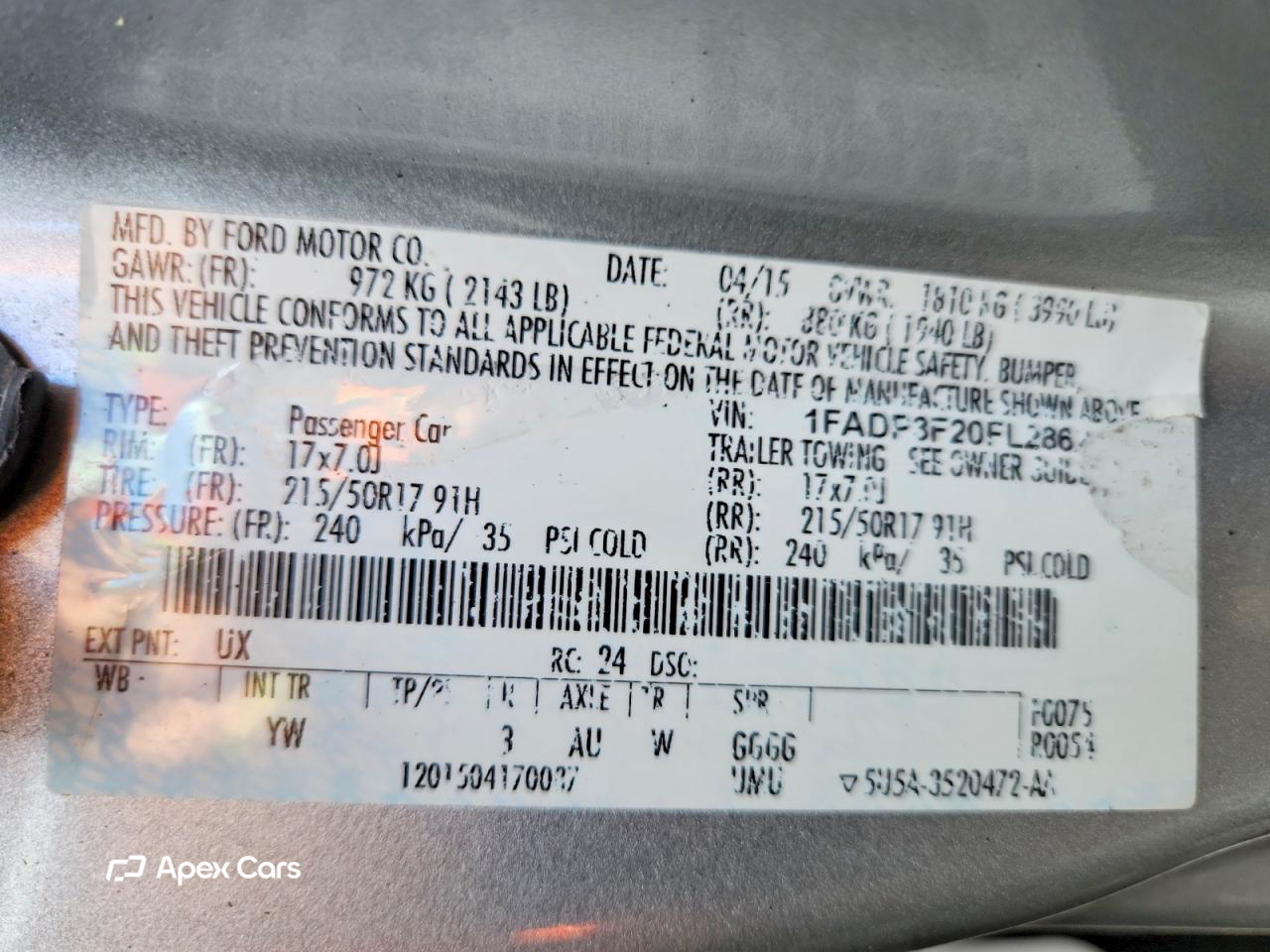 Ford Focus 2015