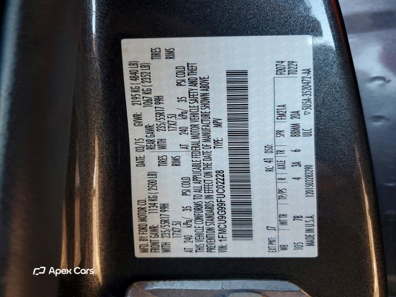 Ford Escape 2015