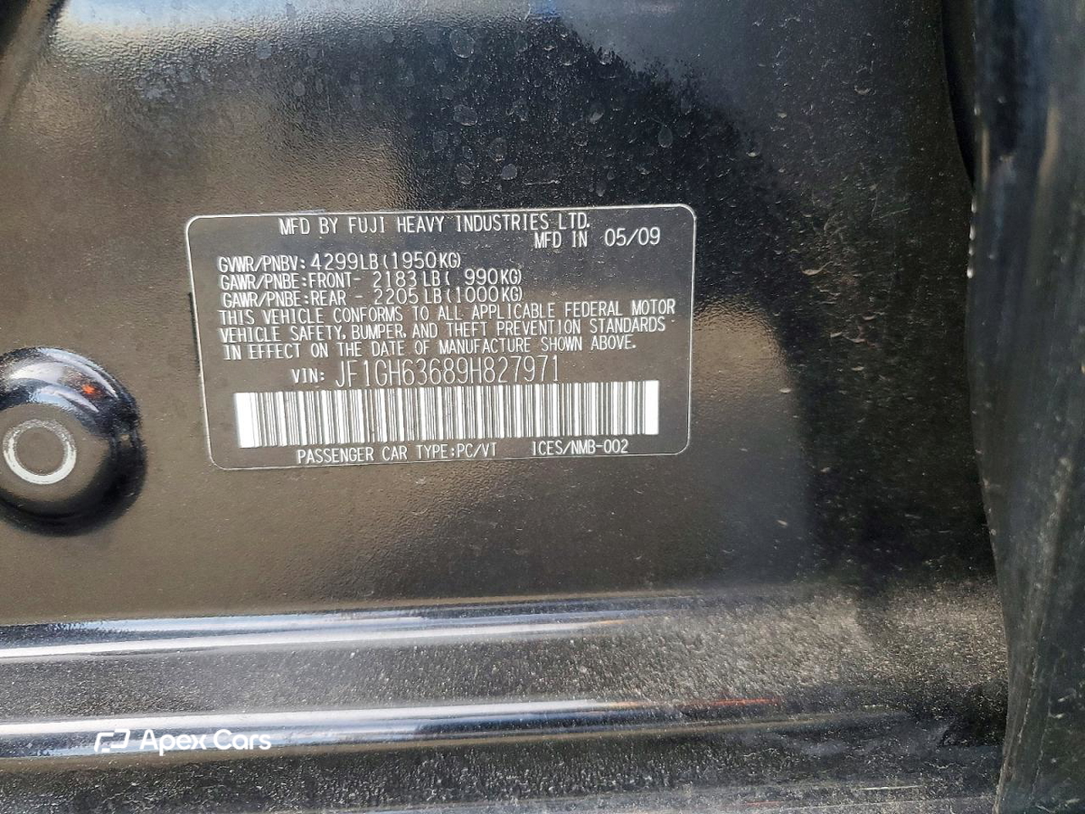 Subaru Impreza 2009