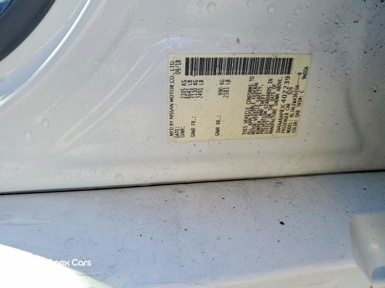 Nissan Maxima 2018