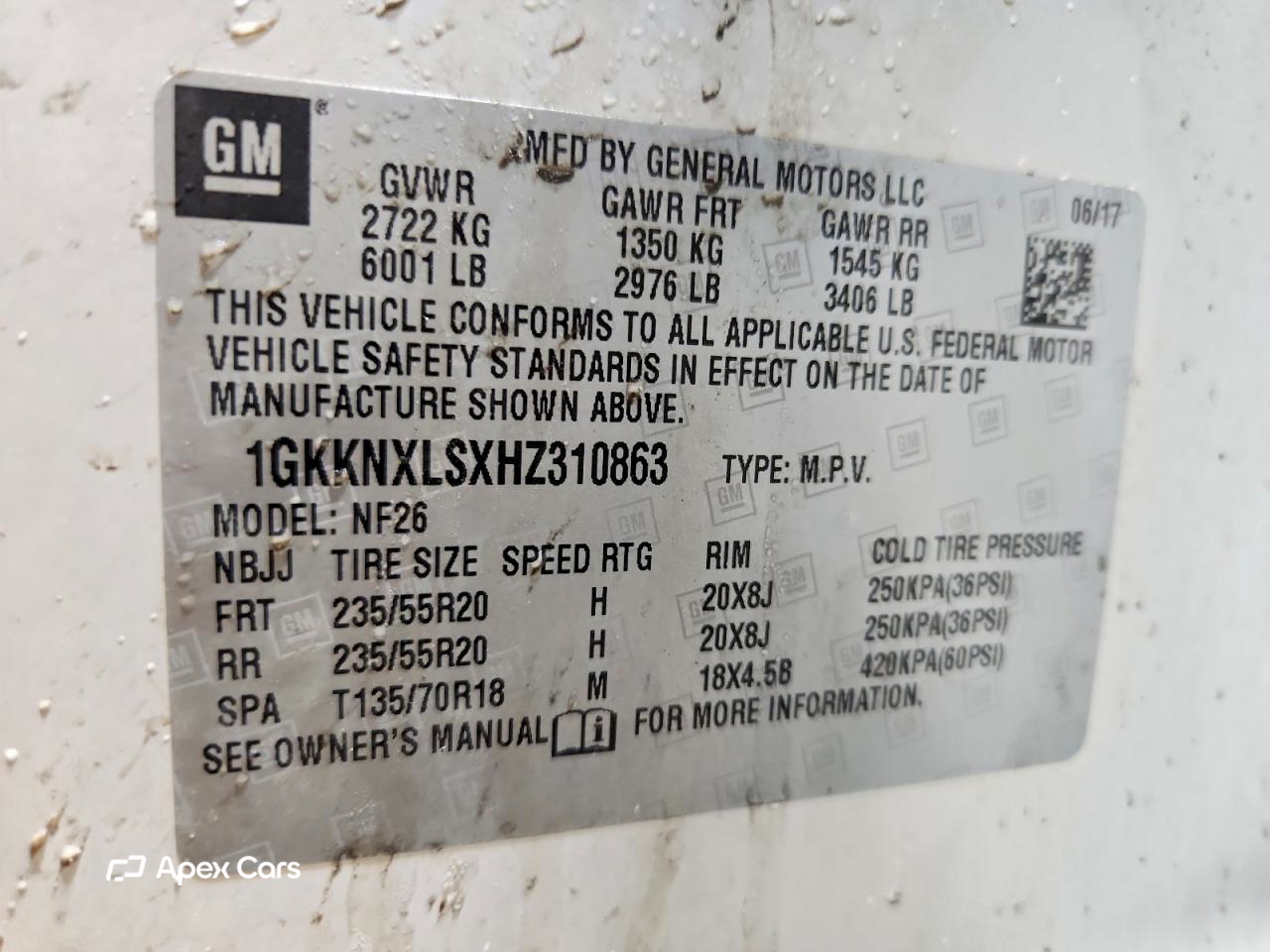 GMC Acadia 2017