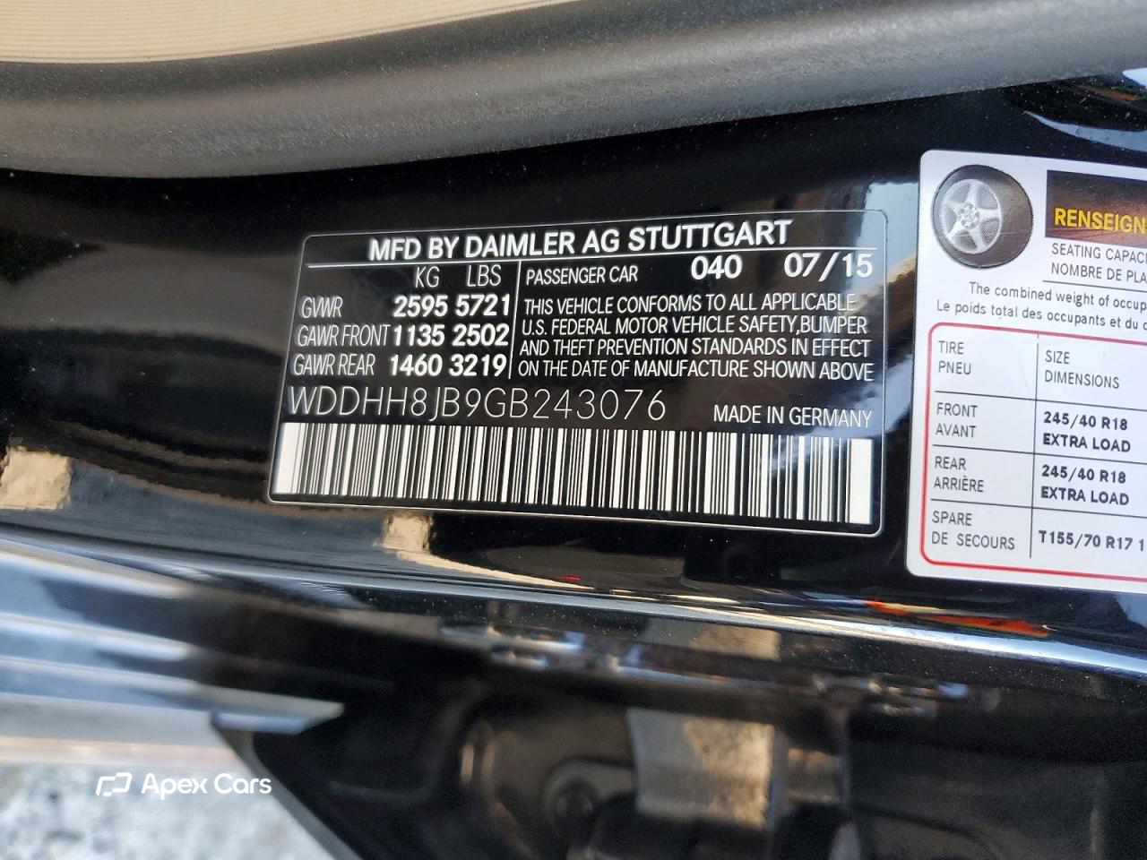 Mercedes-Benz E-klasse 2016