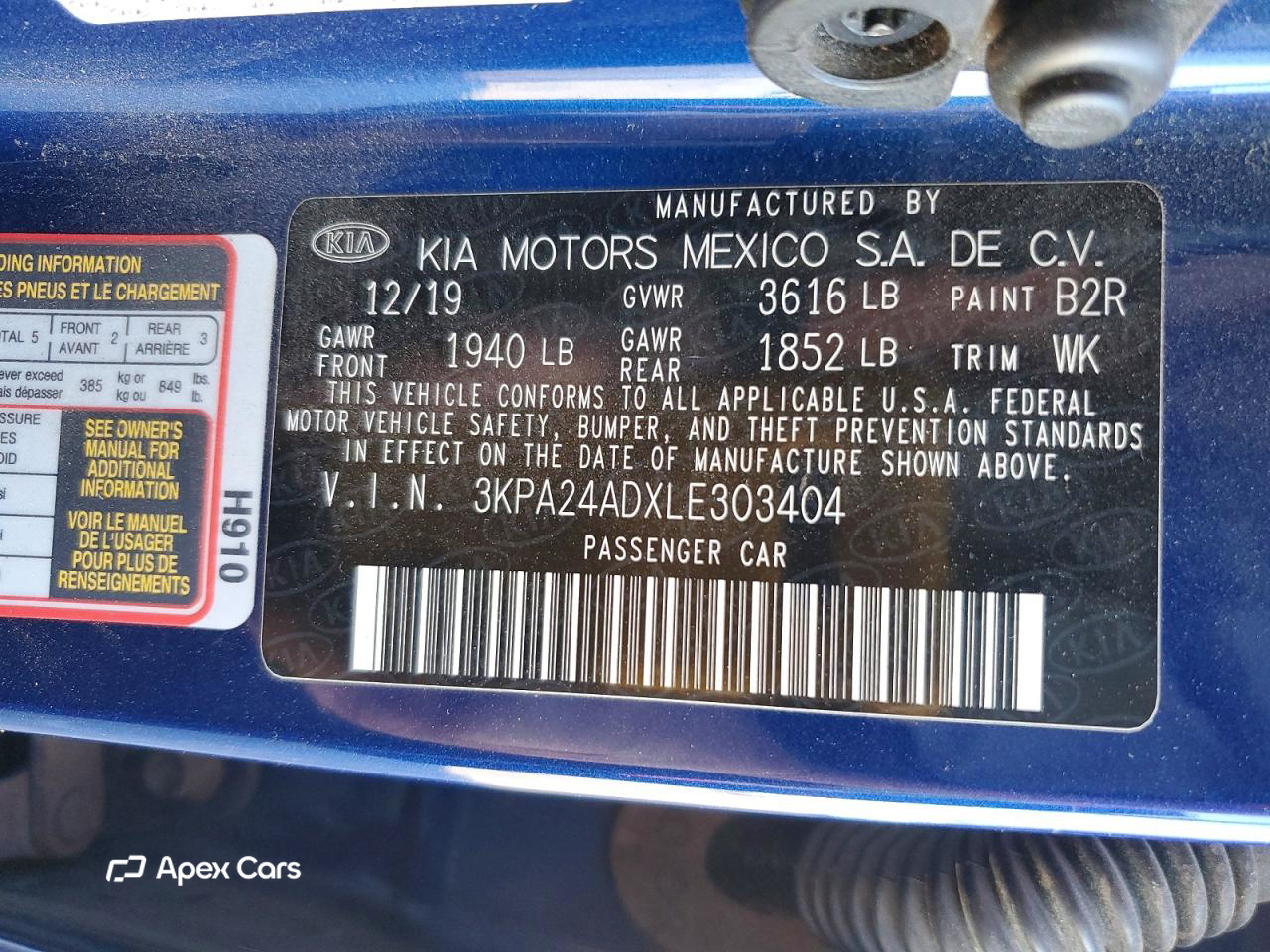 Kia Rio 2020