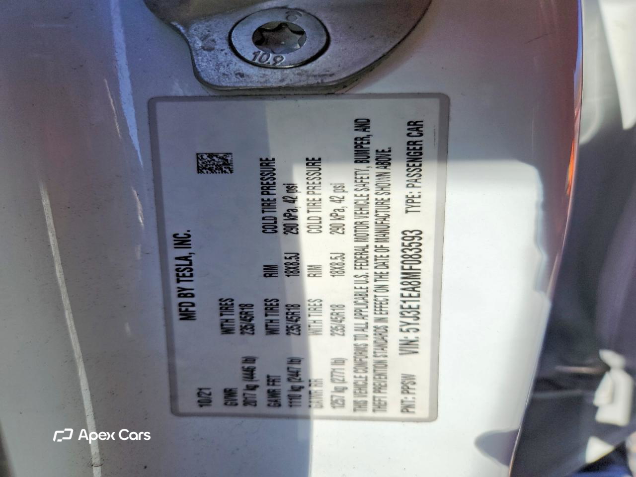 Tesla Model 3 2021